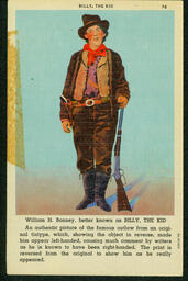 Billy, the Kid Postcard