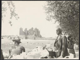 Edgar L. Hewett at Salinas Pueblo National Monument, New Mexico