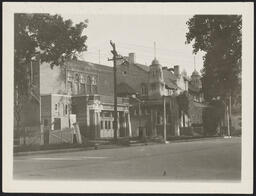 Elk's theater and Elk Club, Lincoln Ave, Santa Fe, New Mexico