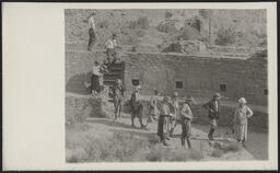 Edgar L. Hewett giving an archaeological tour of the southwest