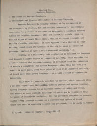 John P. Harrington manuscript chapter, "Gesture Language," undated